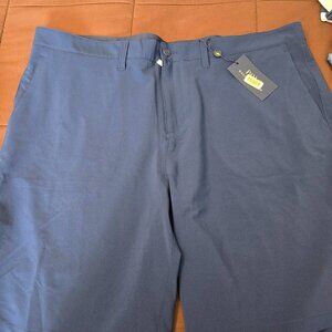 NEW NWT Mens Polo Ralph Lauren Flat Navy Blue from Dillards Shorts Big Tall 42T